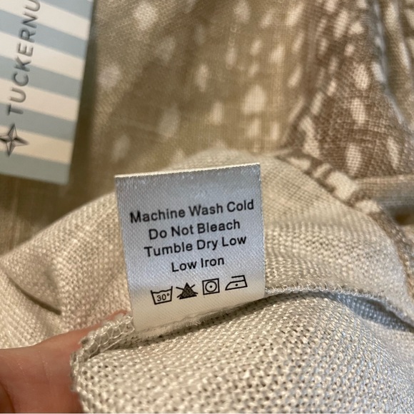 NWT Tuckernuck size Medium fawn print top with 3/4 length sleeves, Never Worn - Picture 14 of 14